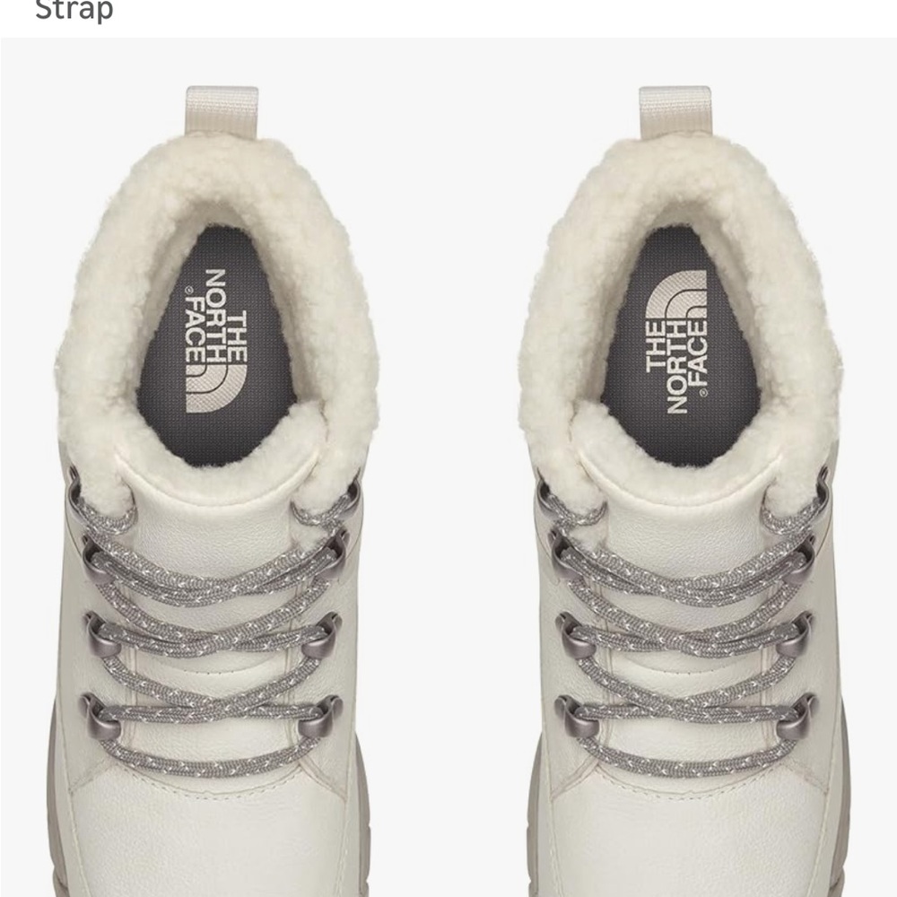 The North Face Women's Lace Up Boots - White and Gray